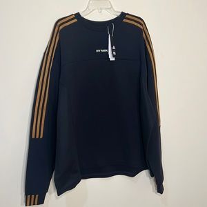 ADIDAS IVY PARK BLACK IVP 4ALL CREW SWEATSHIRT NWT Size XL